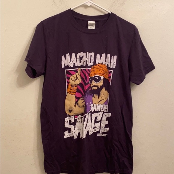 WWE Other - Macho Man Randy Savage Navy Blue T-Shirt - Medium